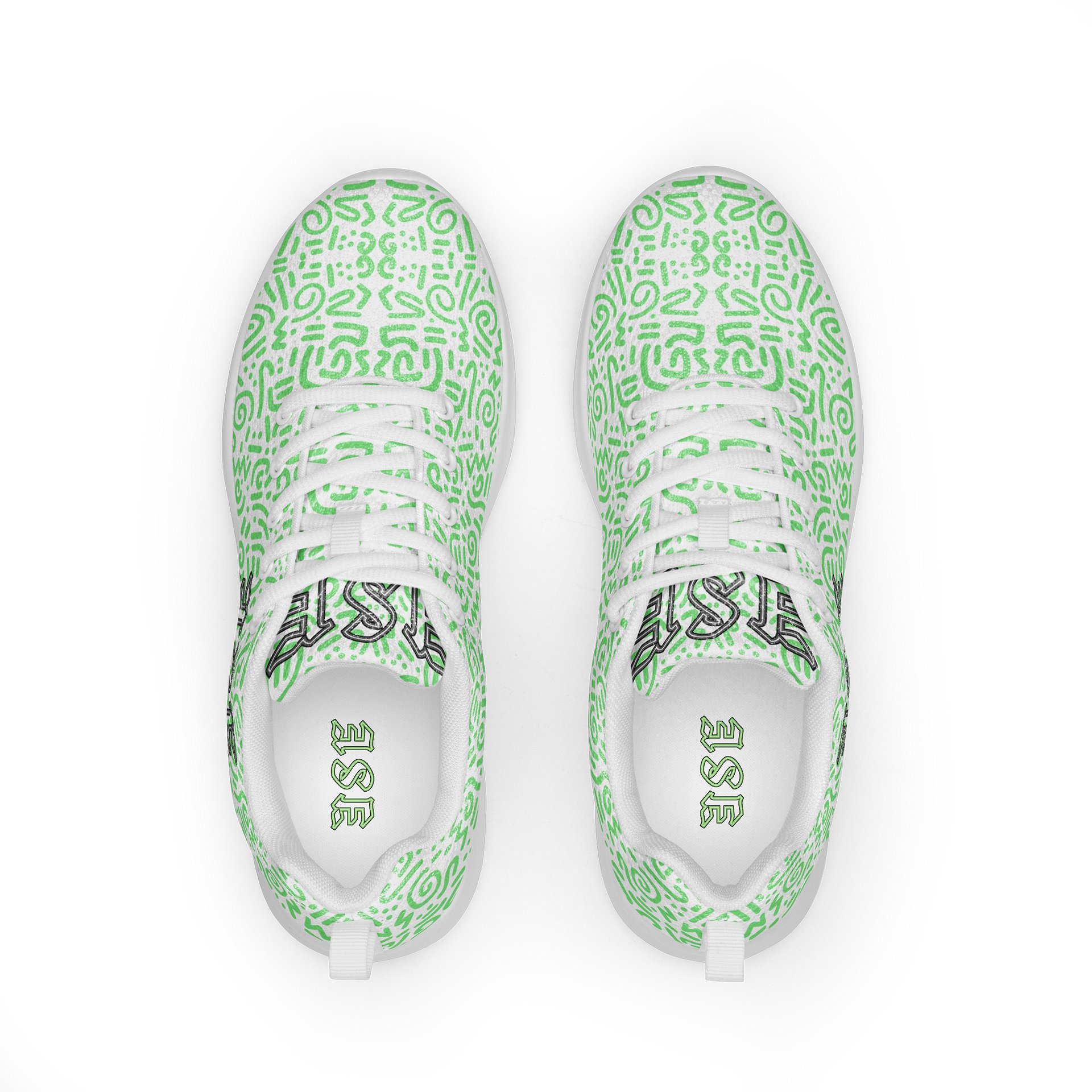 Neon Doodle Streetstyle Sneaker Designed by ESE Athletic Sneakers product image (4)