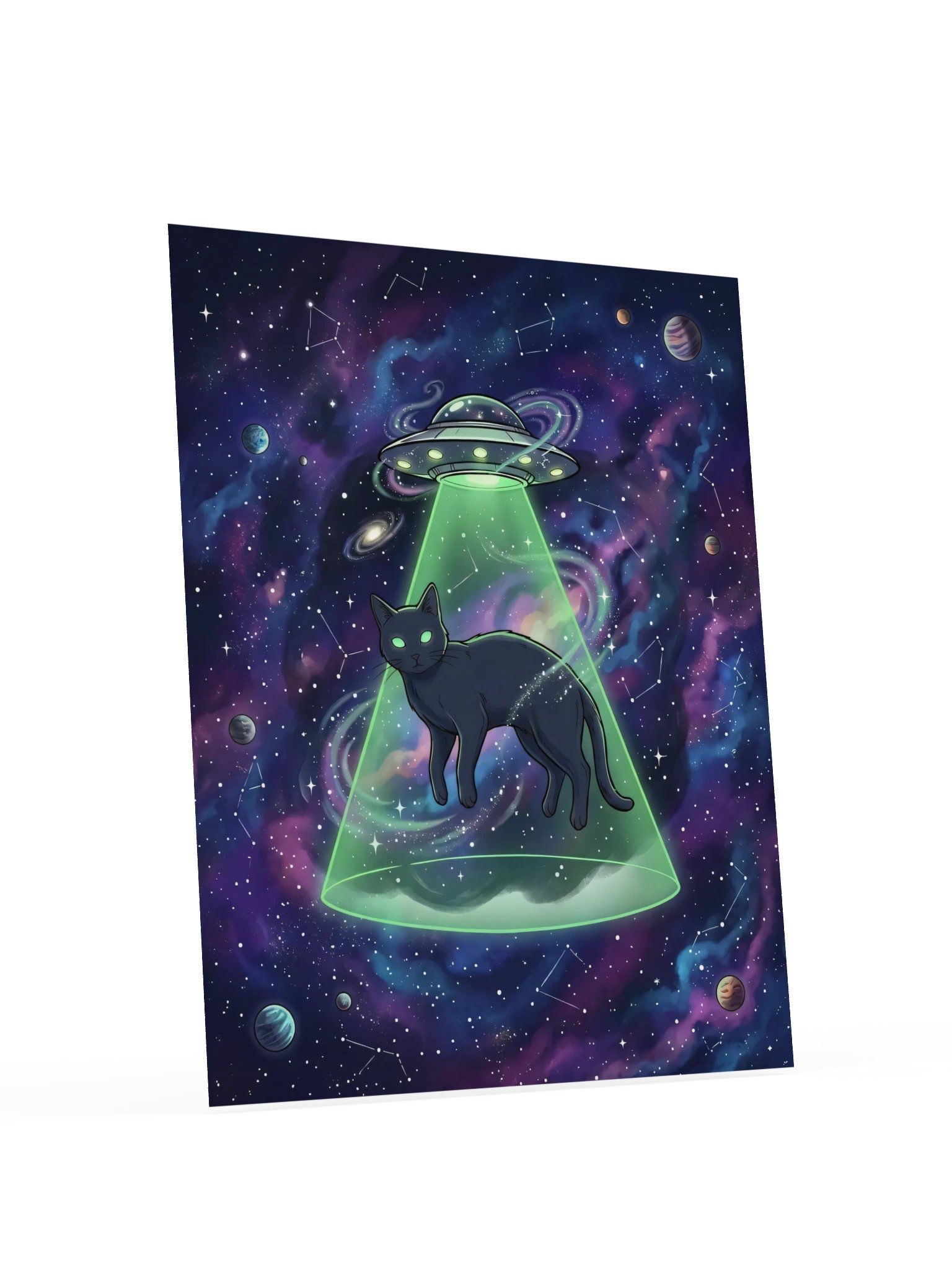 Abducted Black Cat Poster product image (18)