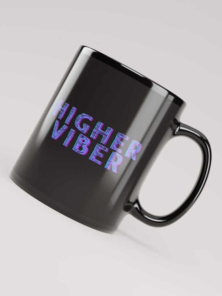 Higher Viber Black Coffee Mug product image (3)