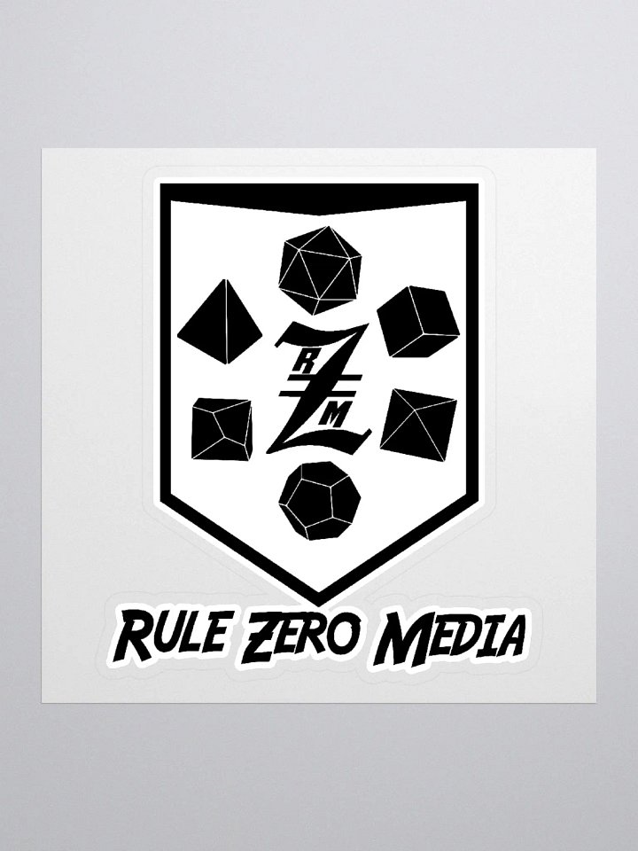 Rule Zero Media Sticker product image (2)