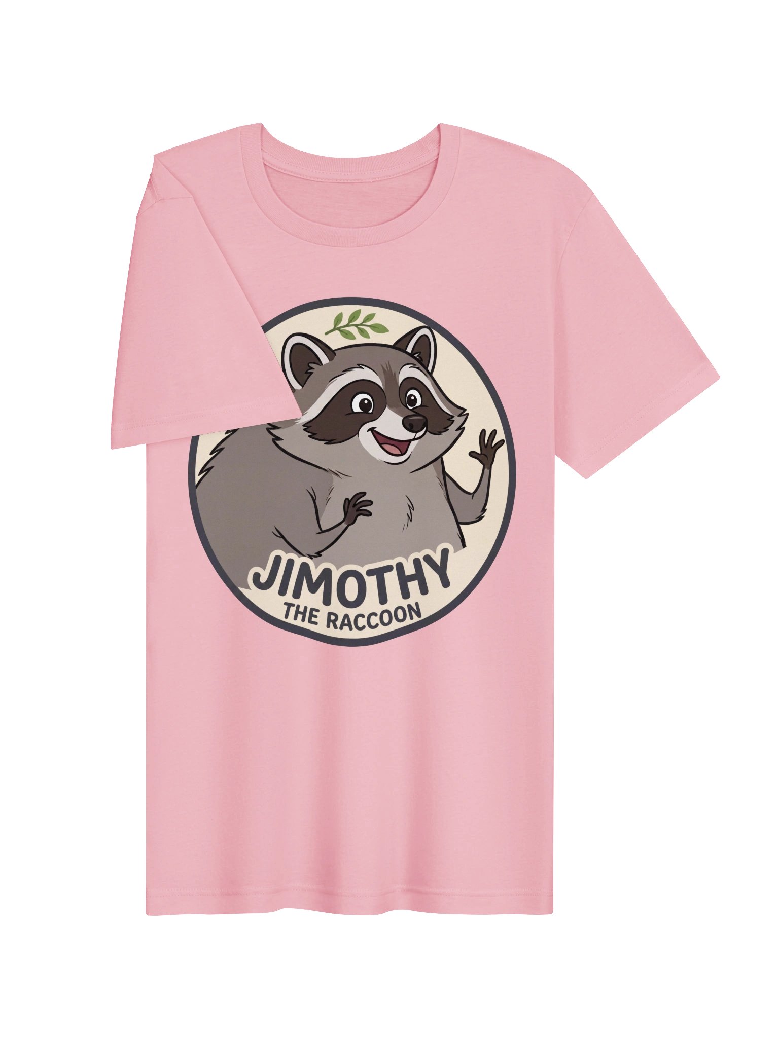Jimothy the Raccoon Pink Tee product image (4)