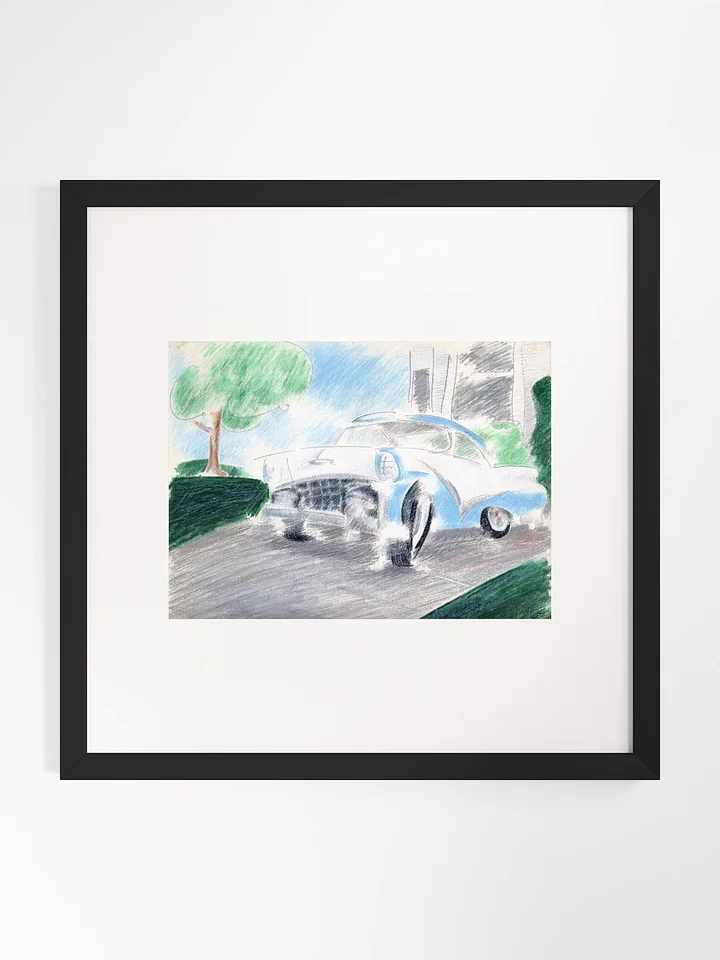 '56 Ford 1984 print framed product image (1)