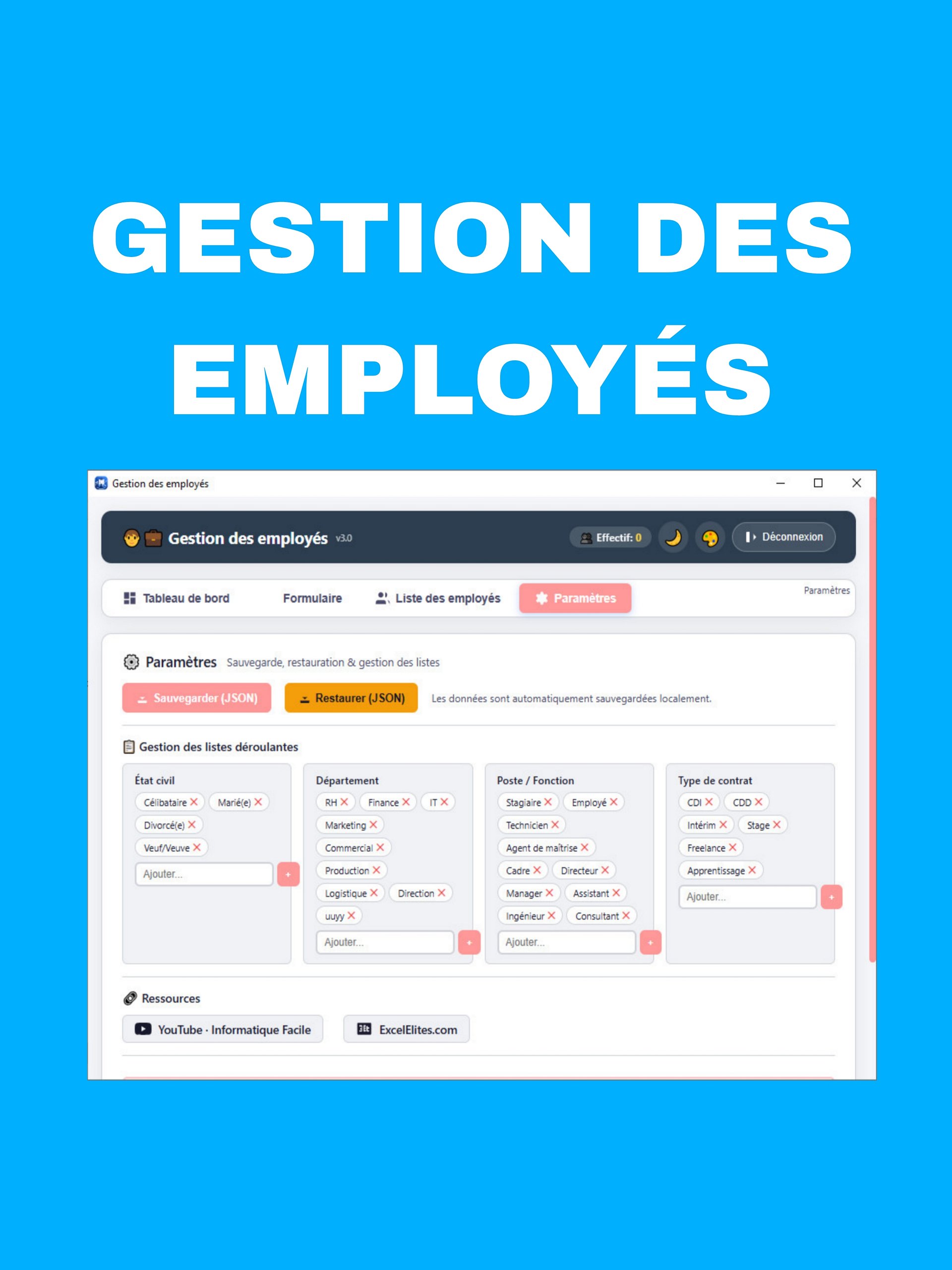 gestion des employés product image (3)