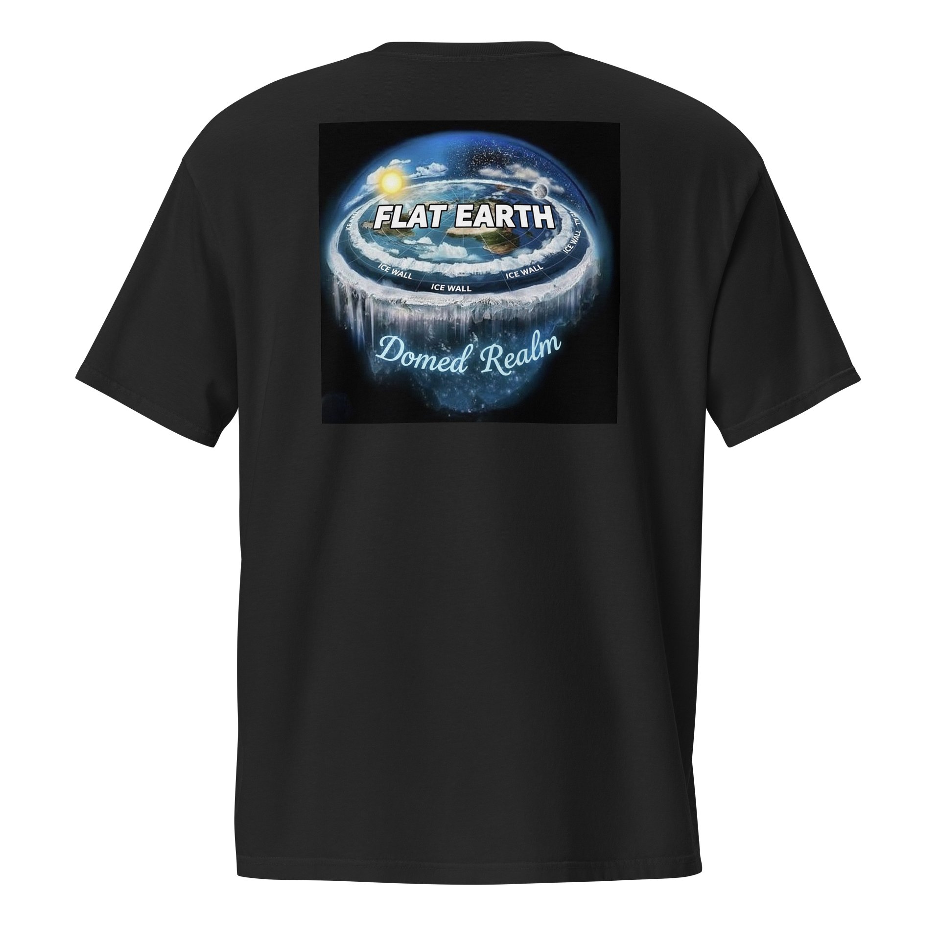 Flat Earth Domed Realm Pocket Tee product image (1)