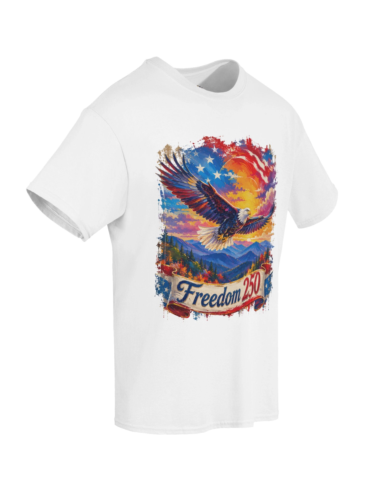 Freedom 250 Patriotic Eagle - Classic Tee, Extended Sizes product image (2)