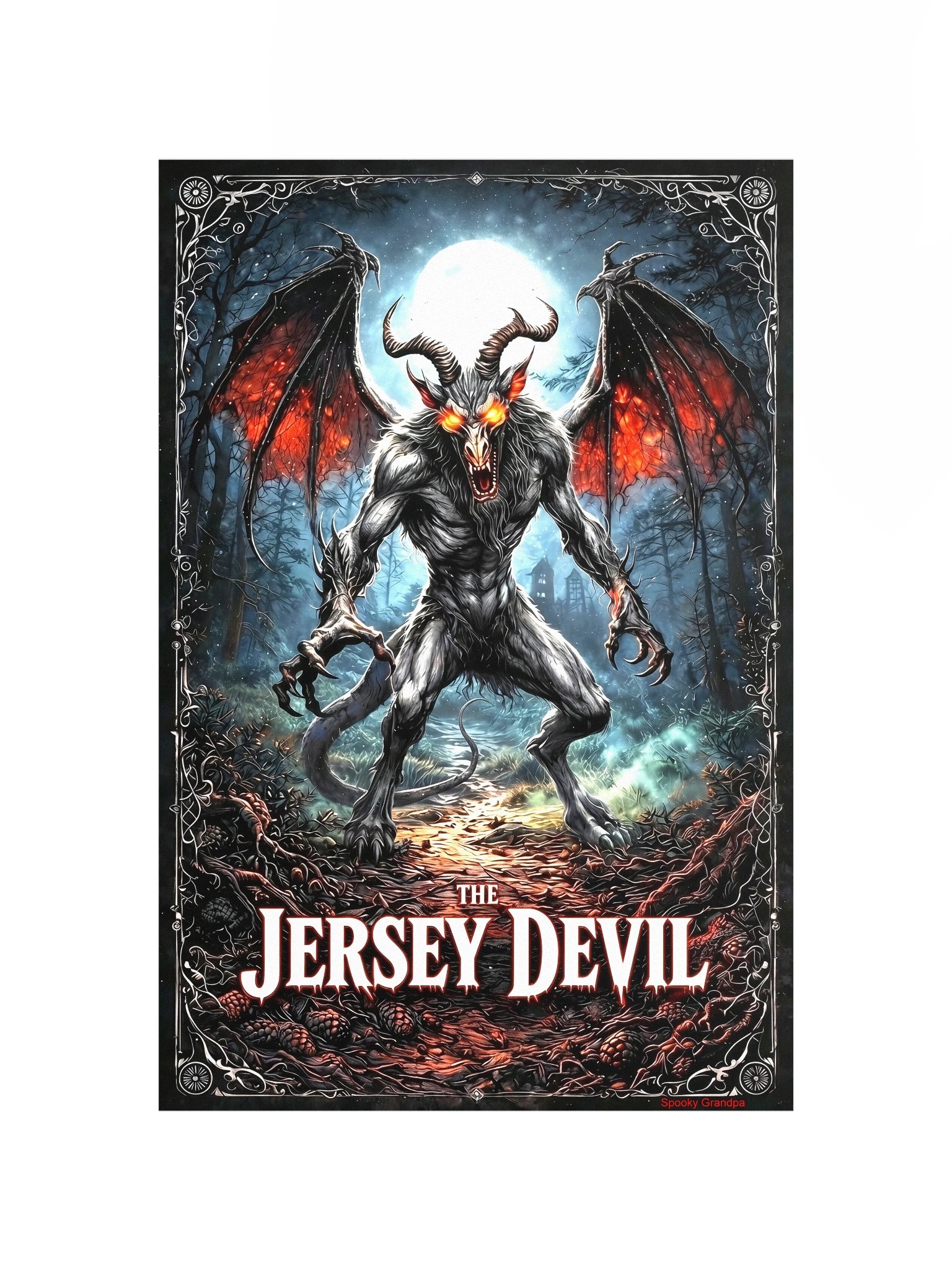 The Jersey Devil – Nightfall Edition Premium Poster product image (10)