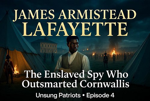 🚨 Episode 4 is LIVE! 🚨

He was still enslaved… yet he walked into Lord Cornwallis’s headquarters, gained the trust of British...