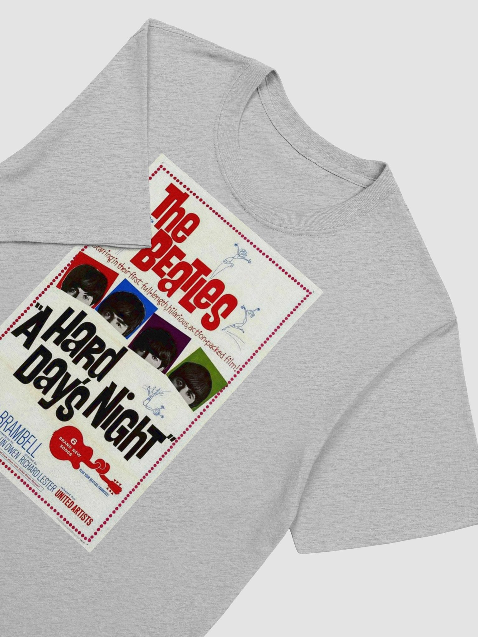 The Beatles “A Hard Day’s Night” T-Shirt | Vintage Movie Poster Rock Band Graphic Tee product image (5)