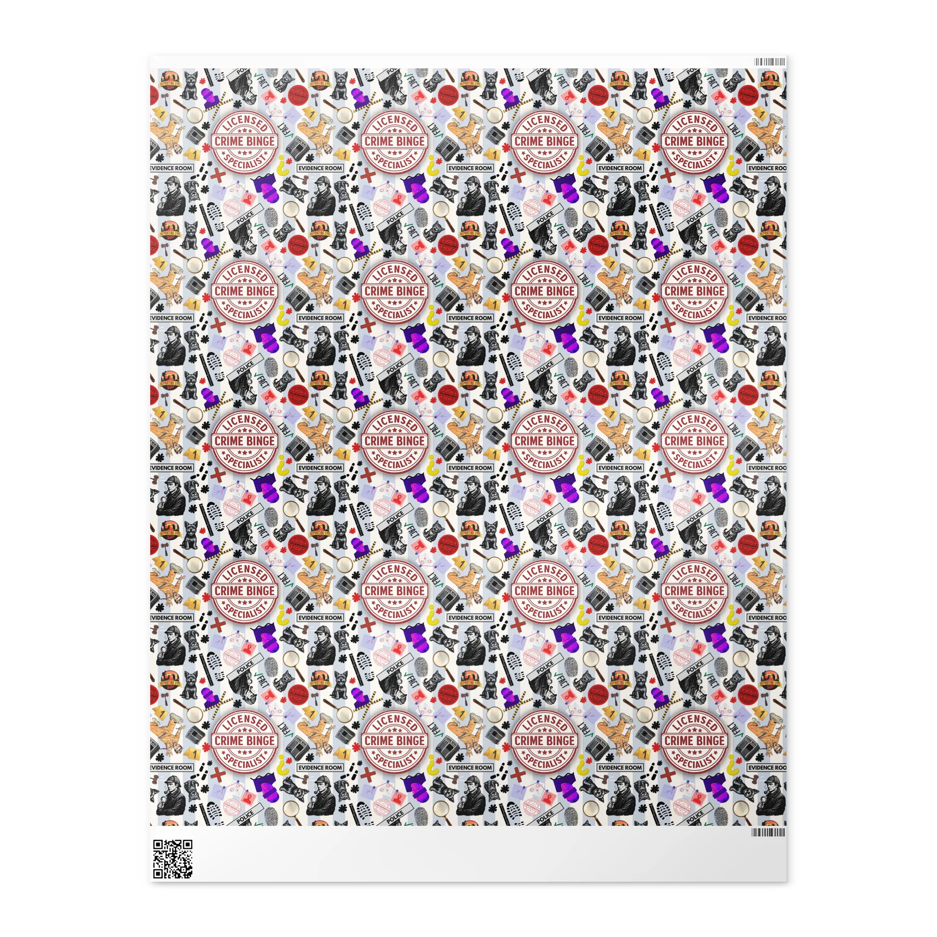 Licensed Crime Binge Specialist Gift Wrap Roll product image (15)
