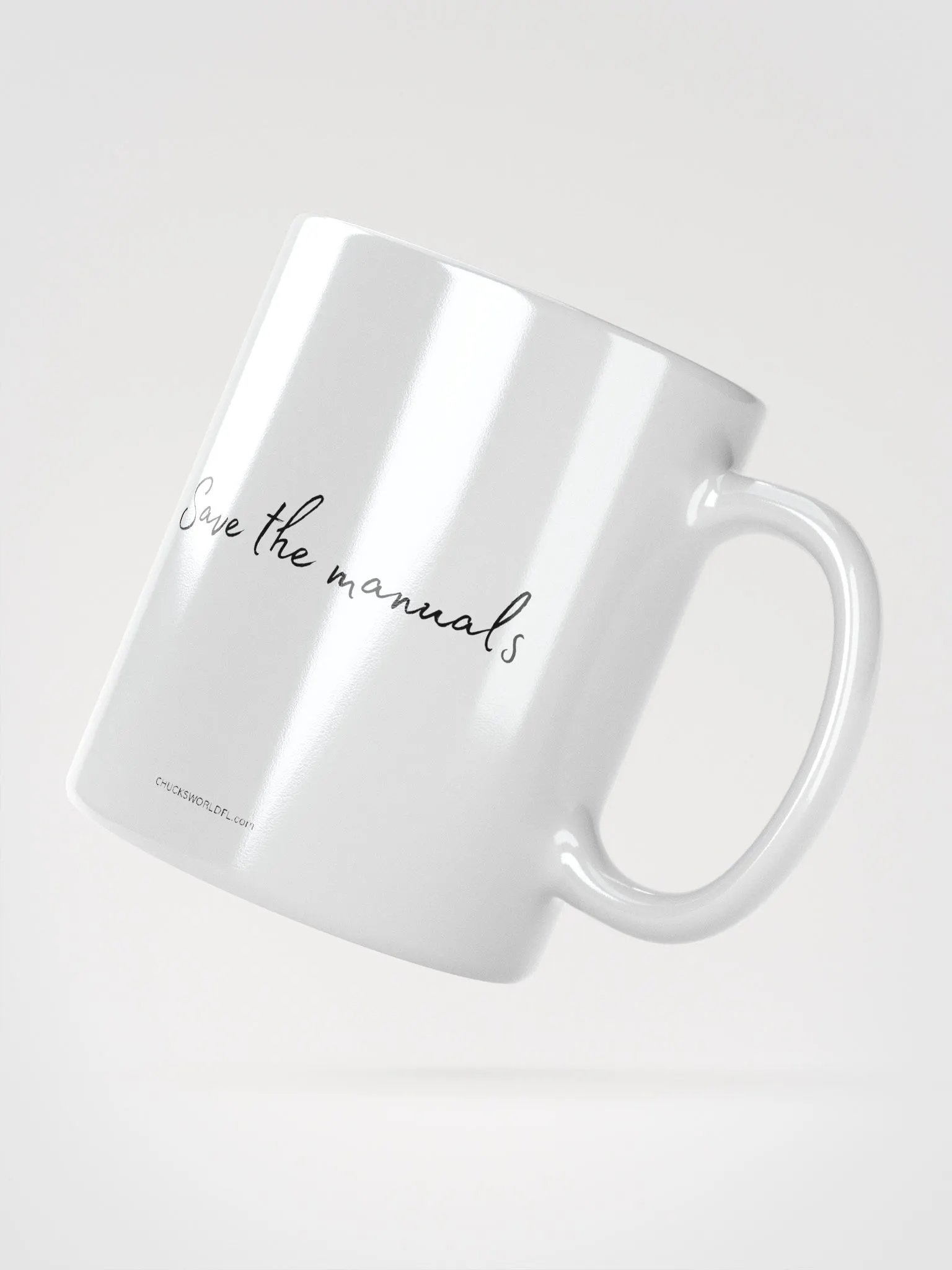 Jacksonville FL, Save the manuals MUG product image (3)