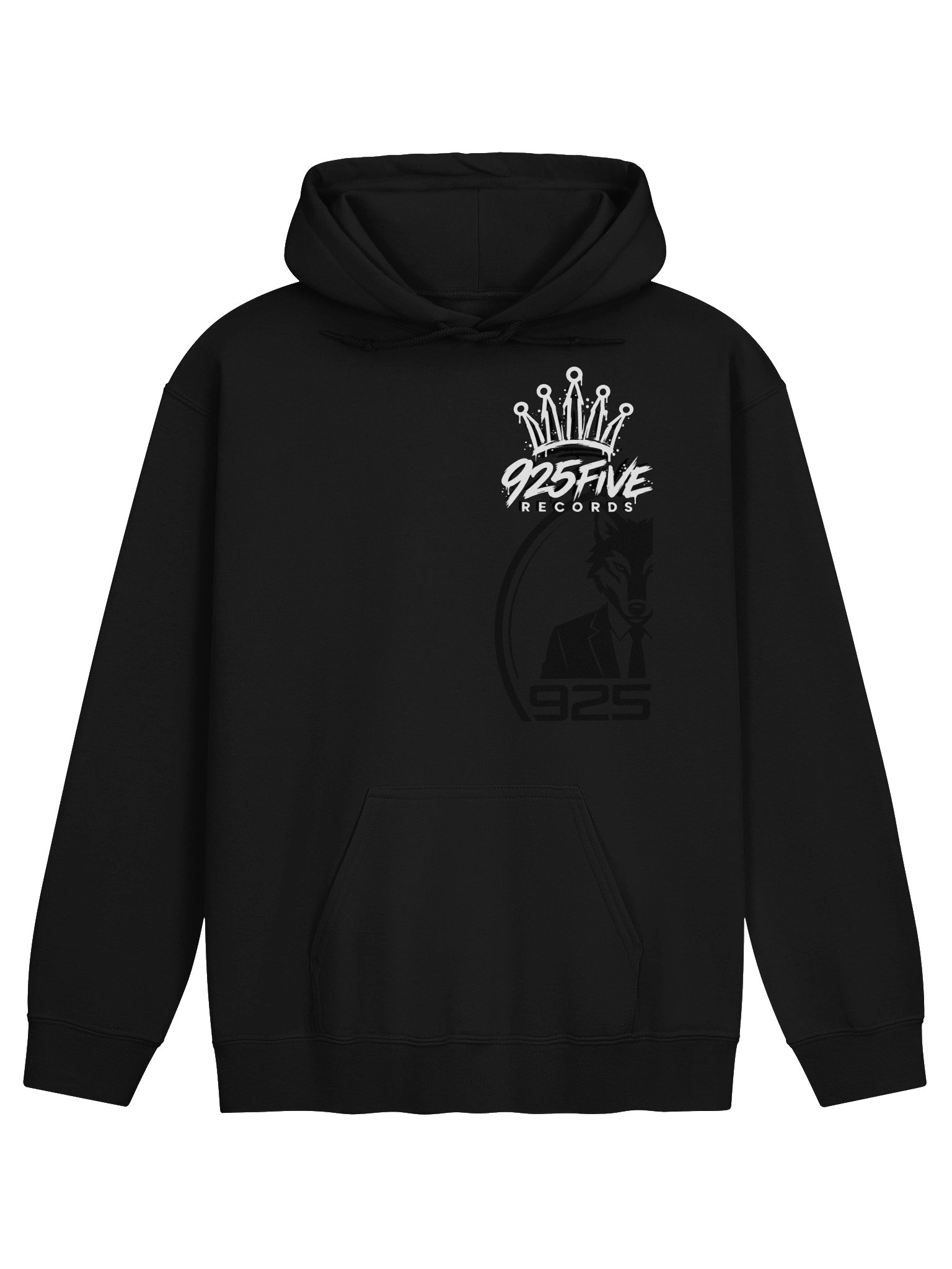 Montana3x 925five Hoodie – Black & White product image (1)