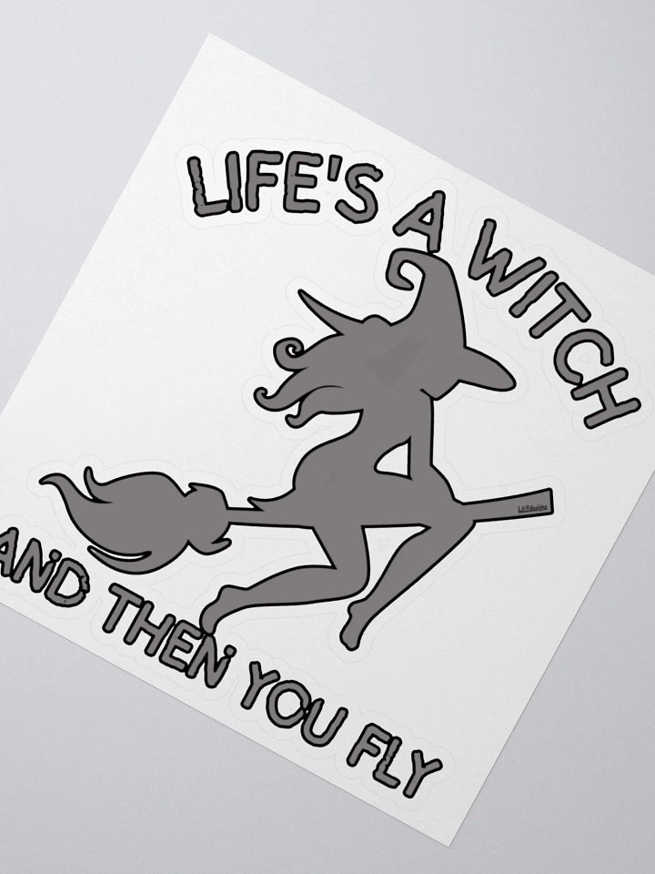 LIFE'S A WITCH AND THEN YOU FLY product image (6)