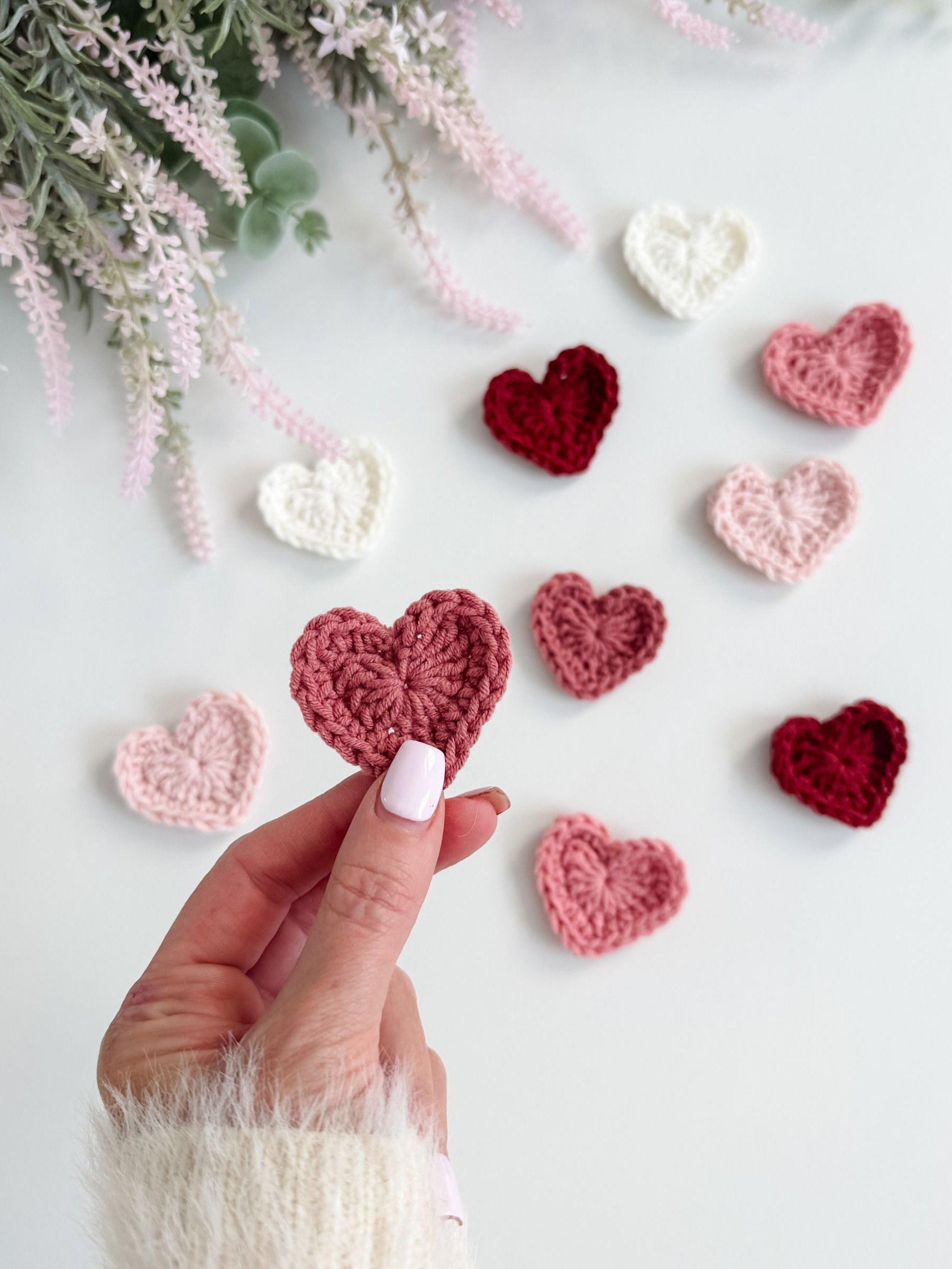 Simply Sweet Heart Applique Crochet Pattern product image (2)