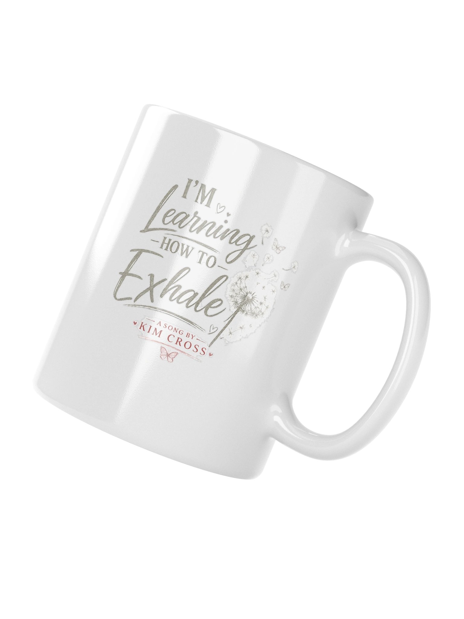 I'm Learning How to Exhale White Coffee Mug product image (10)