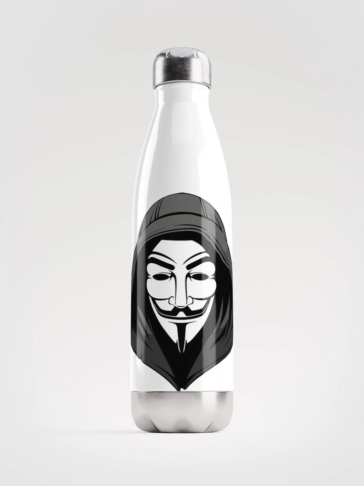 Guy Fawkes Mask Water bottle product image (2)