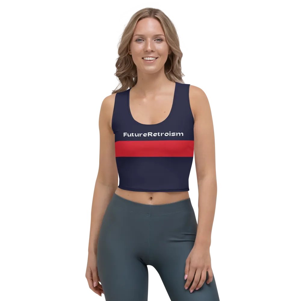 FR AOP Crop Top T-Shirt product image (1)