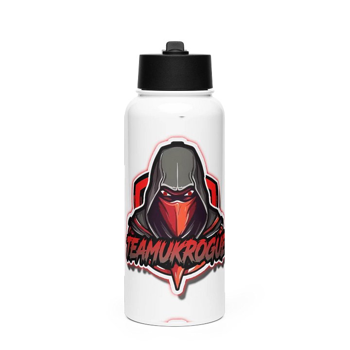 Stainless Steel Water Bottle with a Straw Lid product image (1)