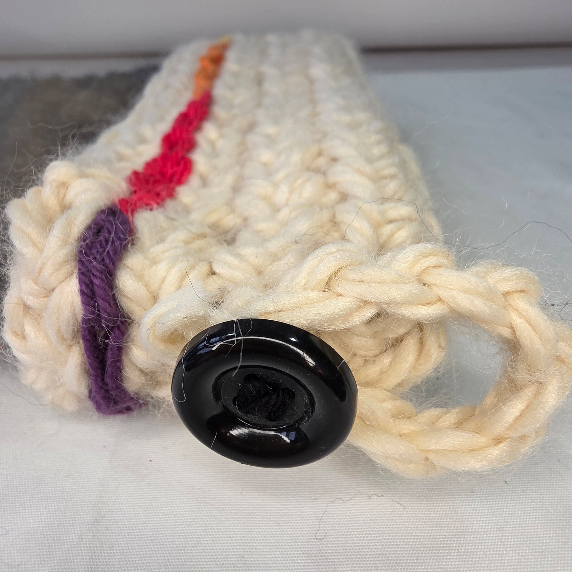 Crochet Pride Holiday Stocking: LGBTQIA, Holiday or Christmas Gift, Handmade product image (4)