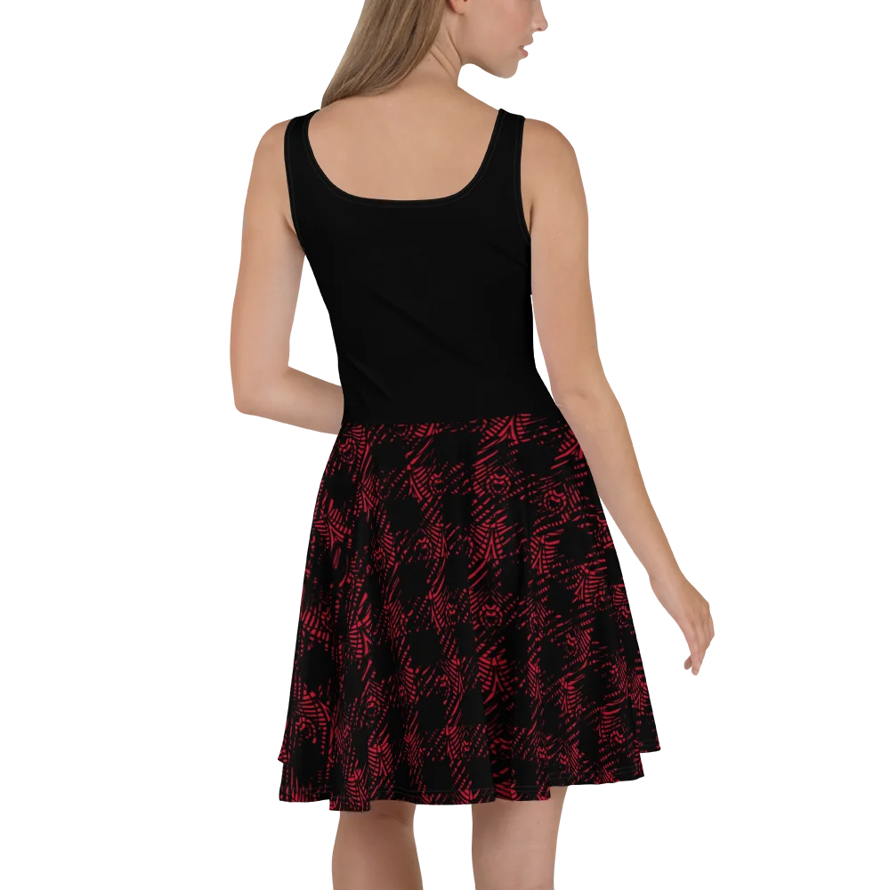 Crimson Web Fit & Flare product image (2)