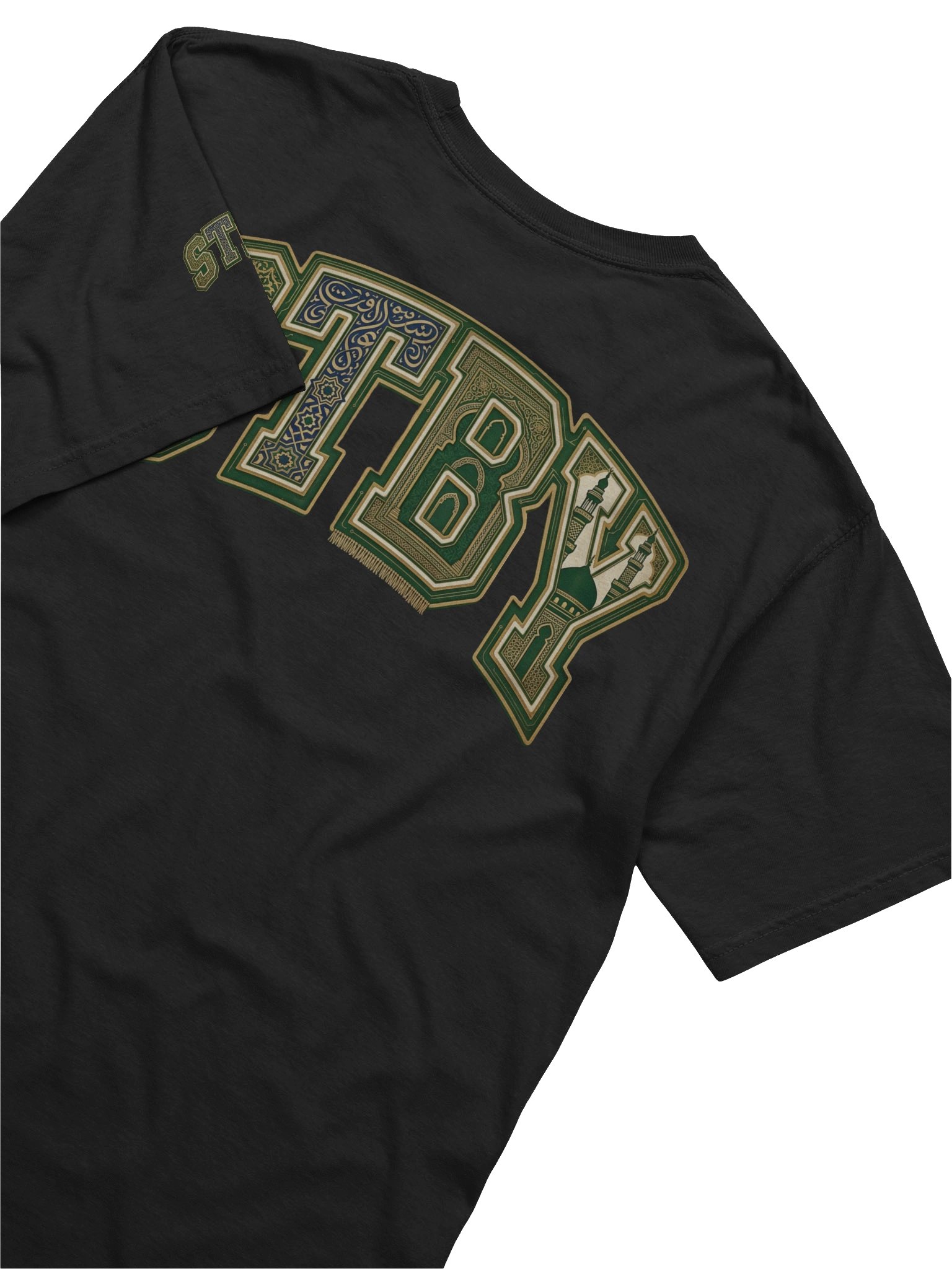 Intricate STBY Green & Gold T-Shirt product image (49)