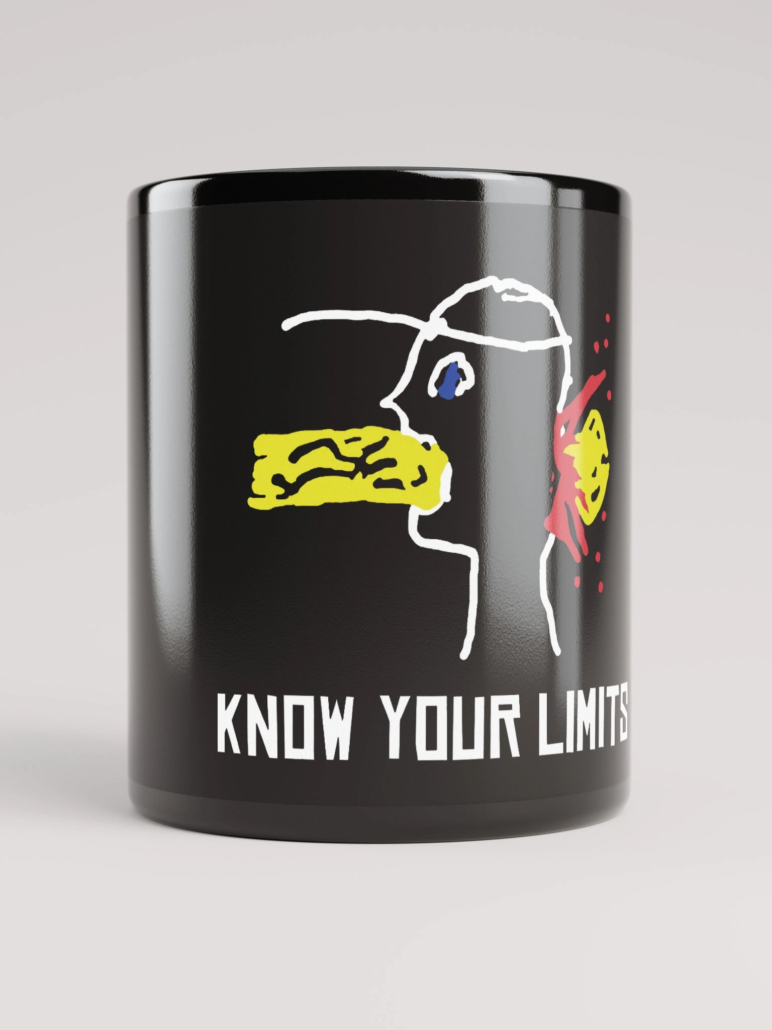 KNOW YOUR LIMITS Coffee Mug product image (10)