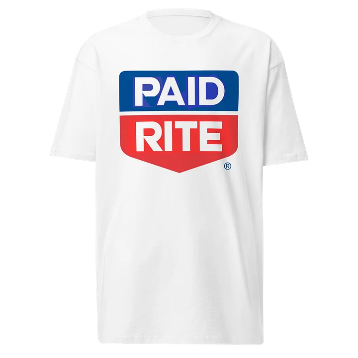 PAID RITE Logo Men's Premium Tee product image (1)