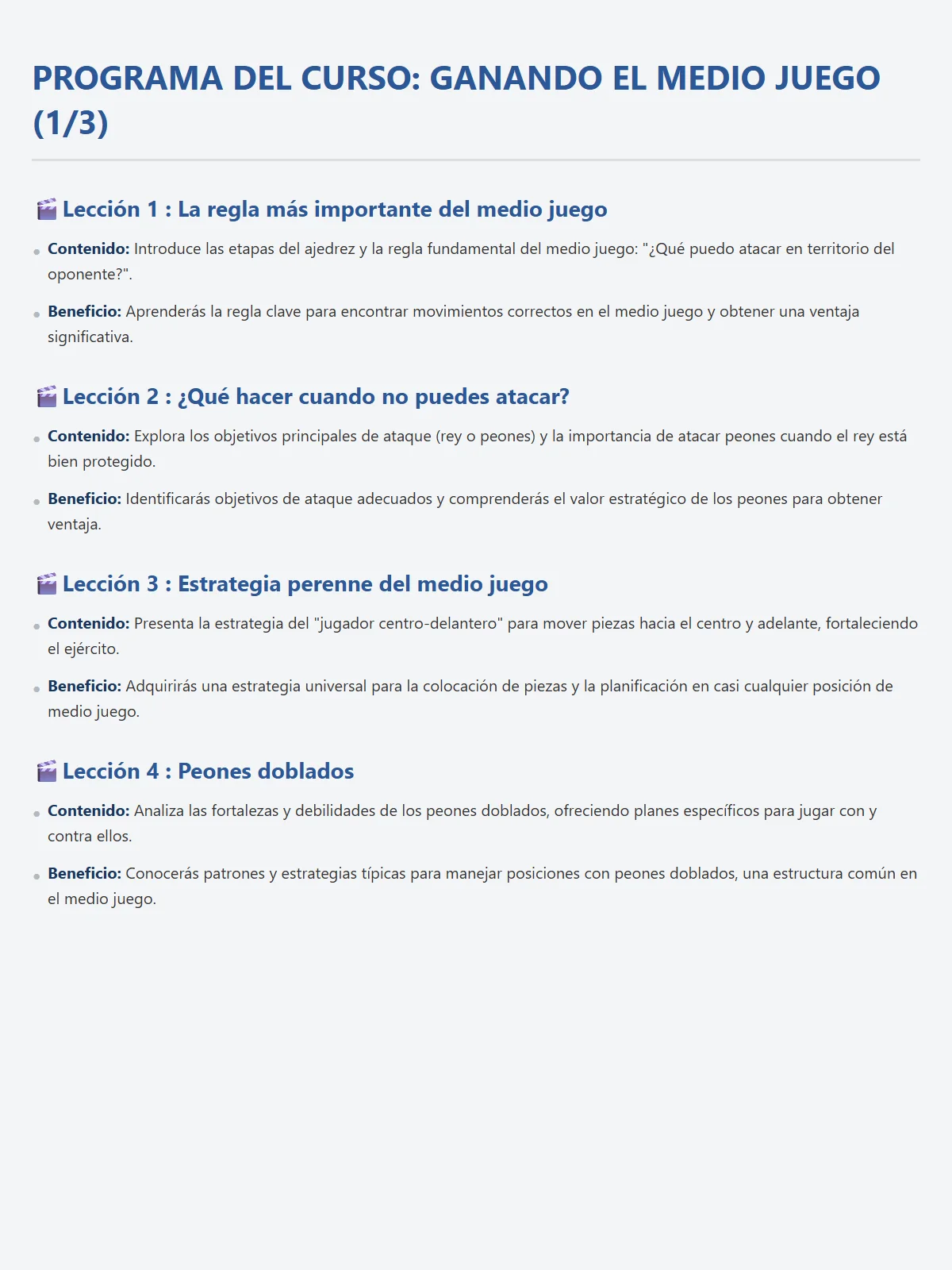 ¡Conquista el Medio Juego de Ajedrez y Aplasta a Tus Rivales! product image (3)