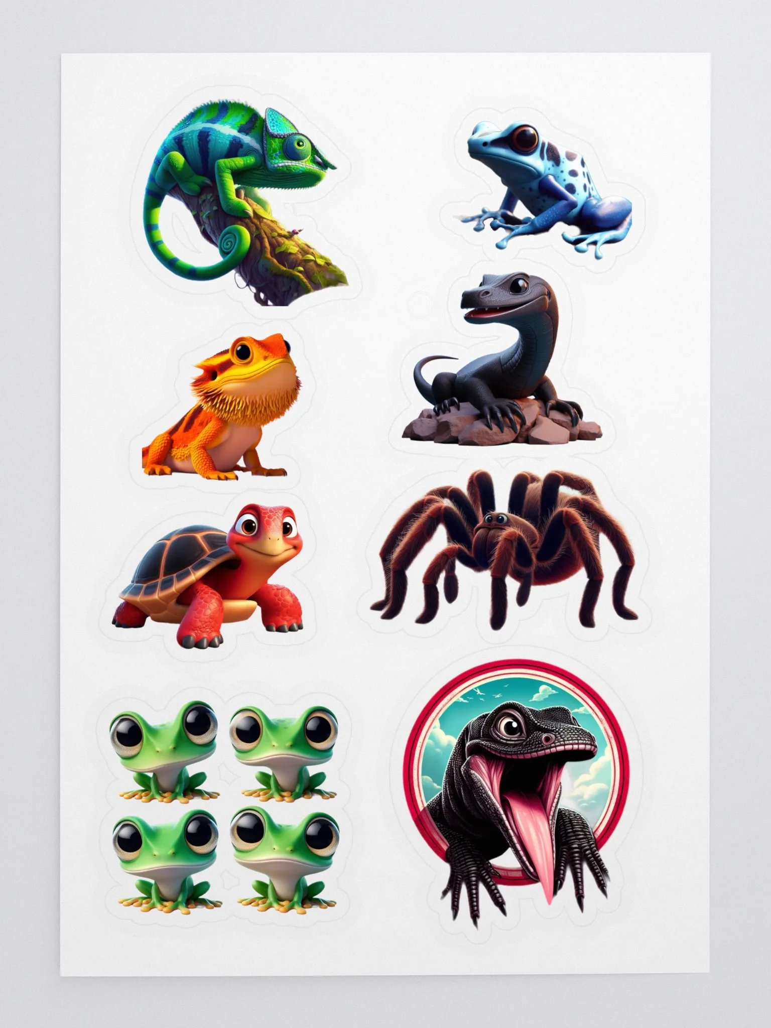 The squad sticker pack! product image (3)