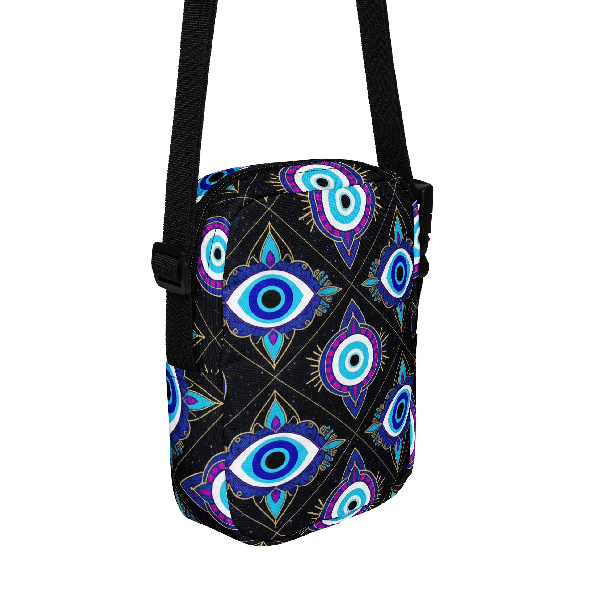 Evil Eye Protection- All-Over Crossbody Bag product image (3)