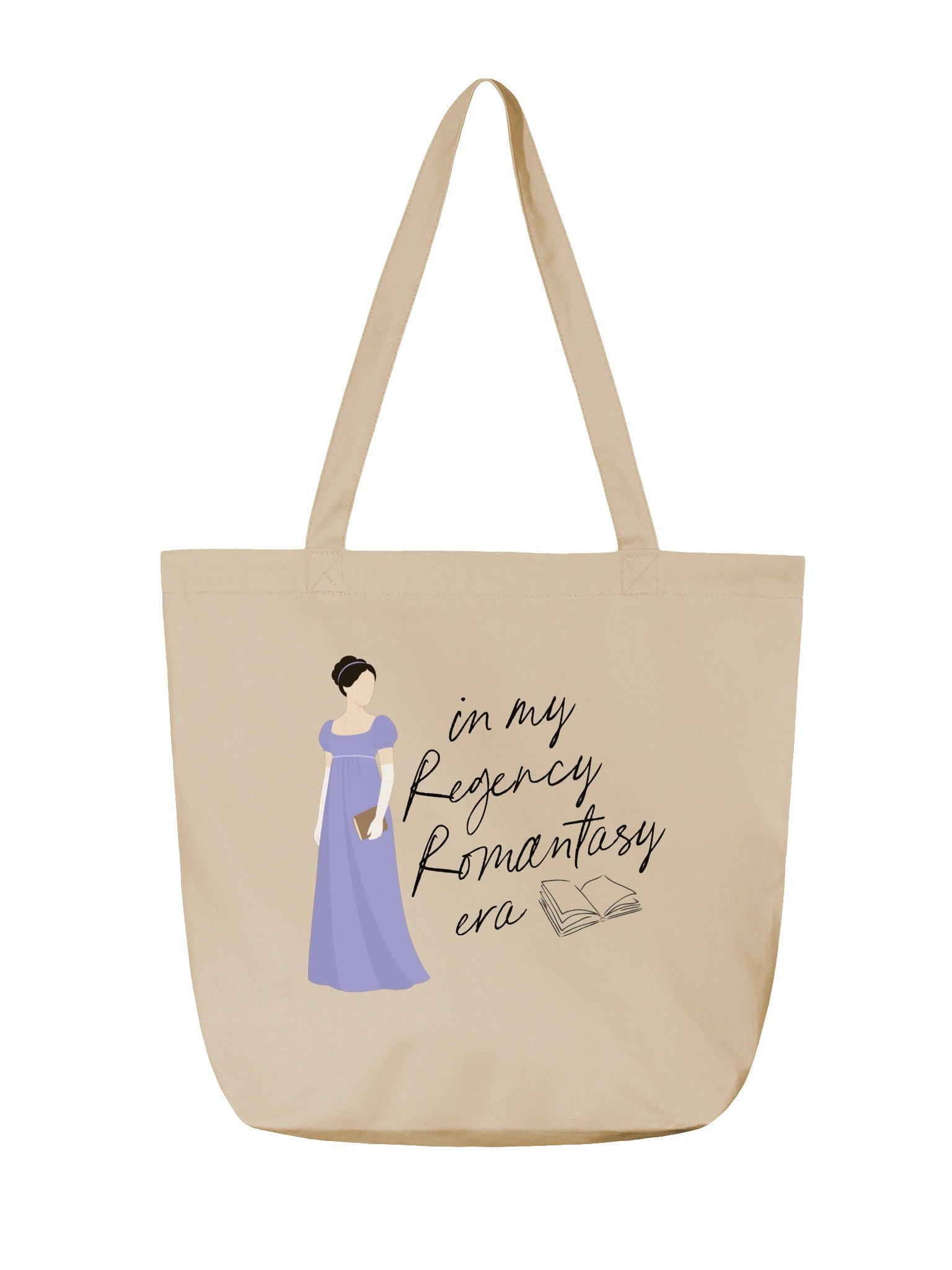 Regency Romantasy Era Econscious Tote Bag | PURPLE product image (2)