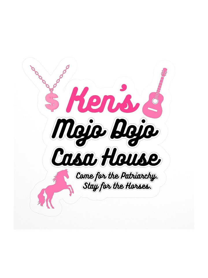 Barbie Movie Ken's Mojo Dojo Casa House Kisscut product image (1)