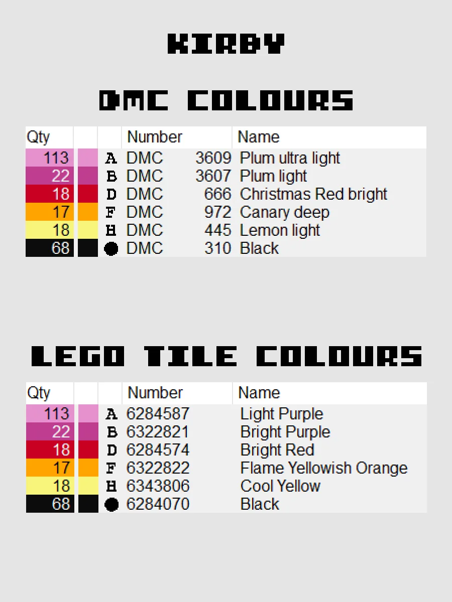 Kirby Pixel Art product image (4)