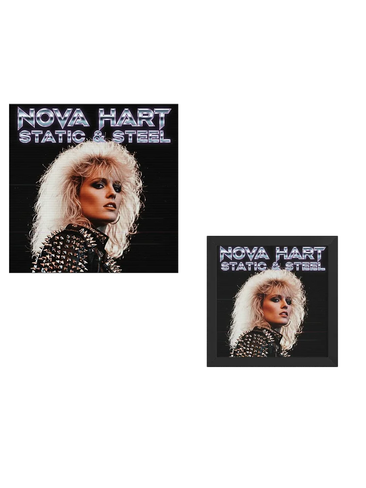 STATIC & STEEL — Digital Album + Framed Cover Art Bundle (Icon Edition) product image (1)