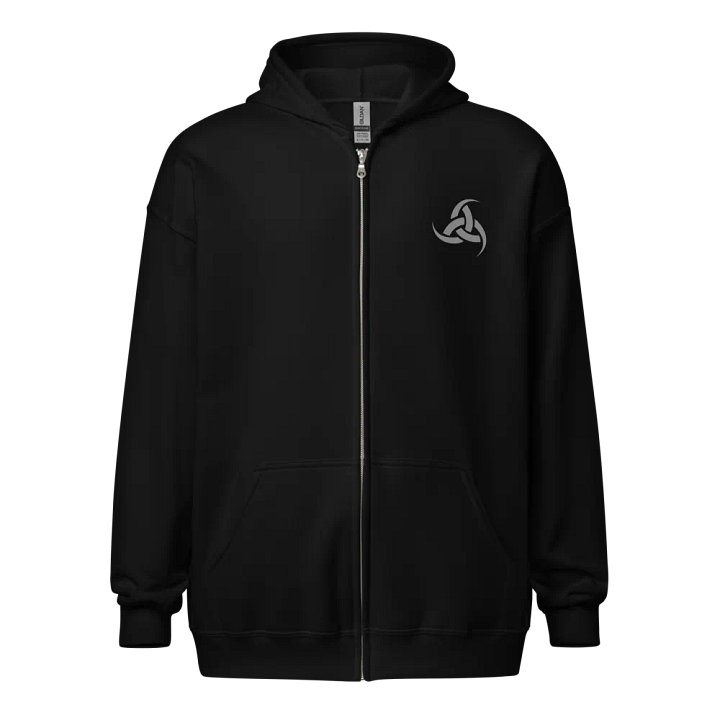 Wolf Of Odin Heavy Zip Hoodie product image (2)