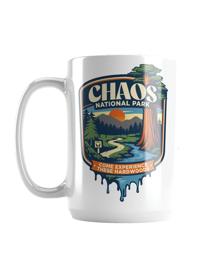 Chaos National Park White Mug product image (2)
