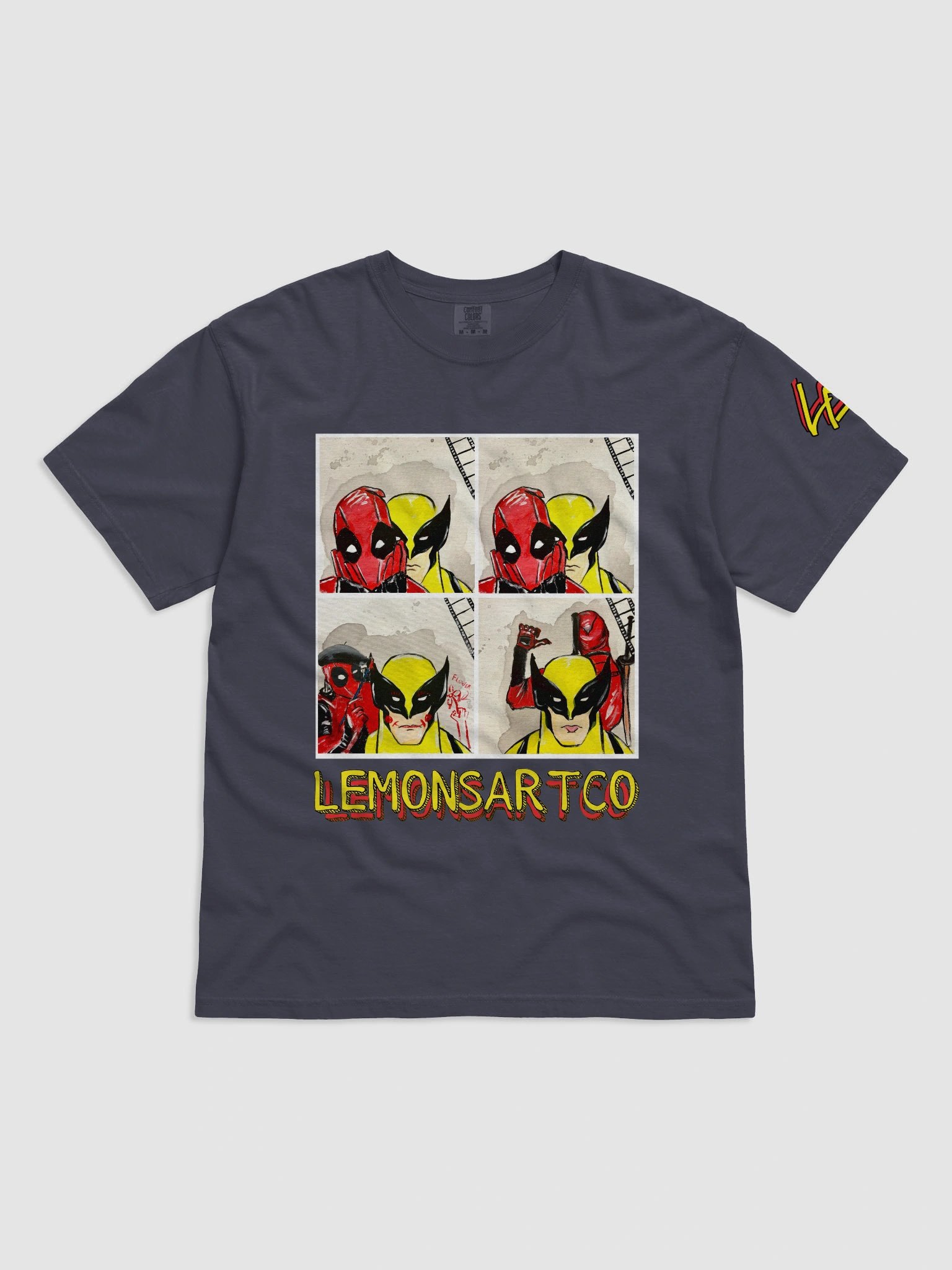 Redpool and Logan Picture Booth T-Shirt product image (9)