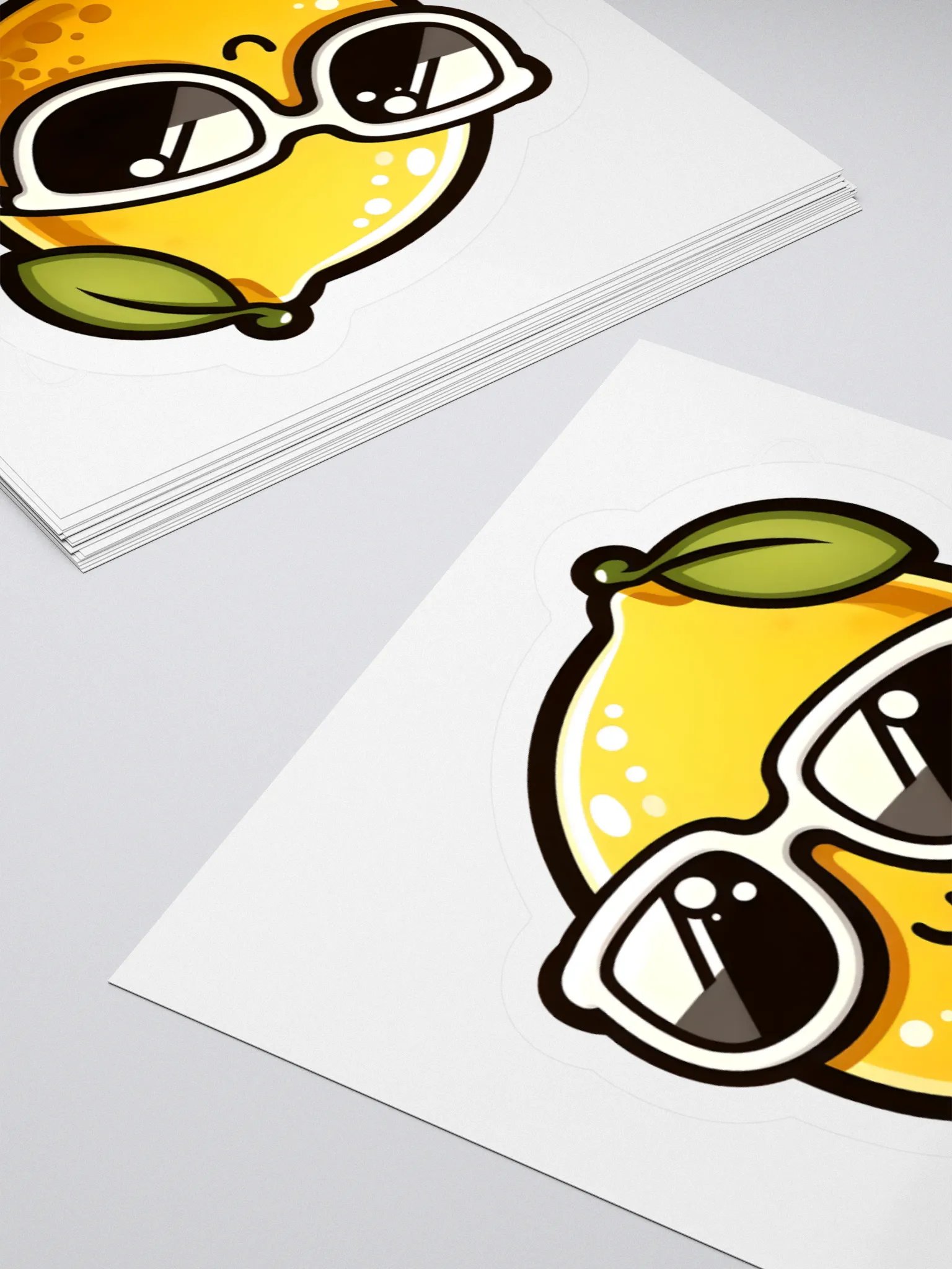 Cool Lemon Wearing Sunglasses Sticker product image (10)