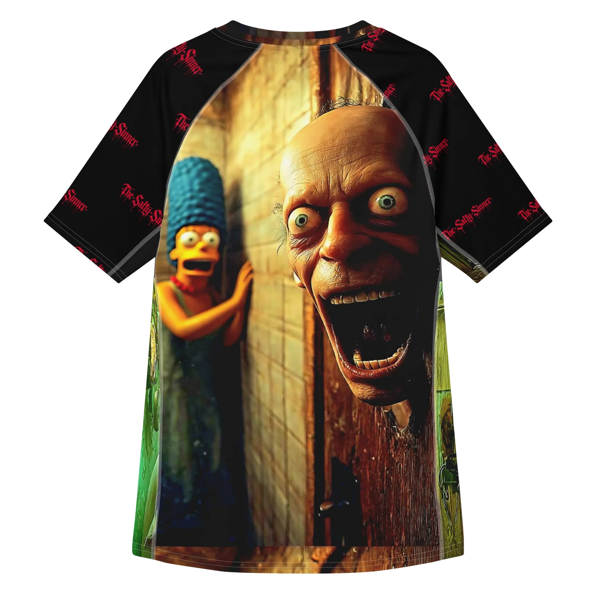 Here's Homer!" – Hyper-Real Horror Rash Guard product image (2)