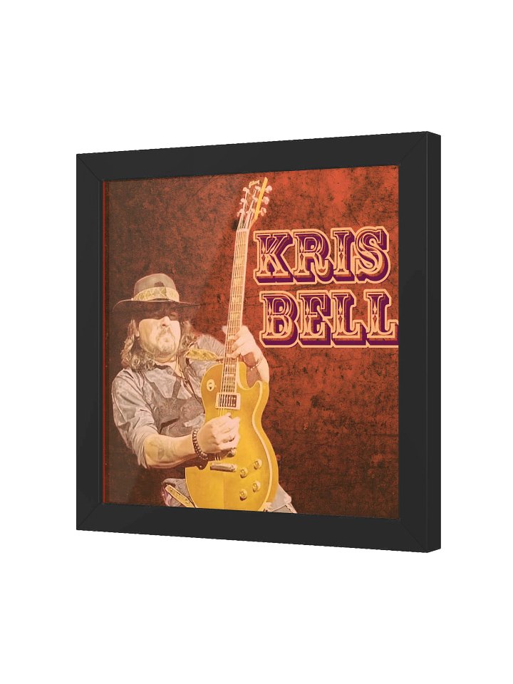 Kris Bell Matte Poster in Ayous Wood Frame product image (2)