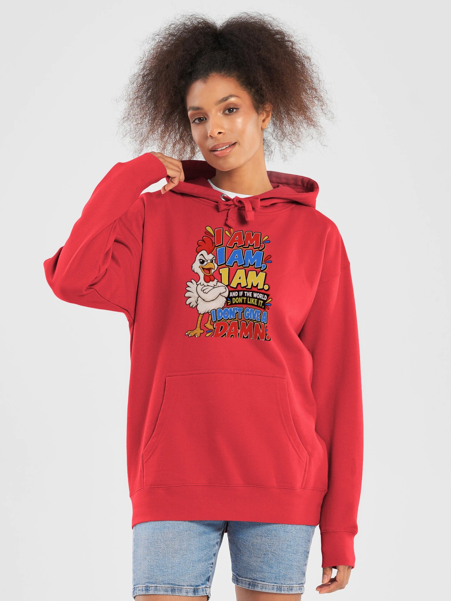I AM Rooster Hoodie product image (13)