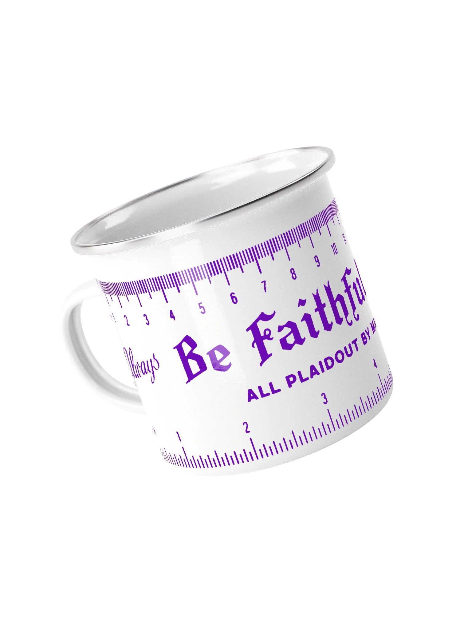Ruler Mug in Ditto Paper Purple product image (4)