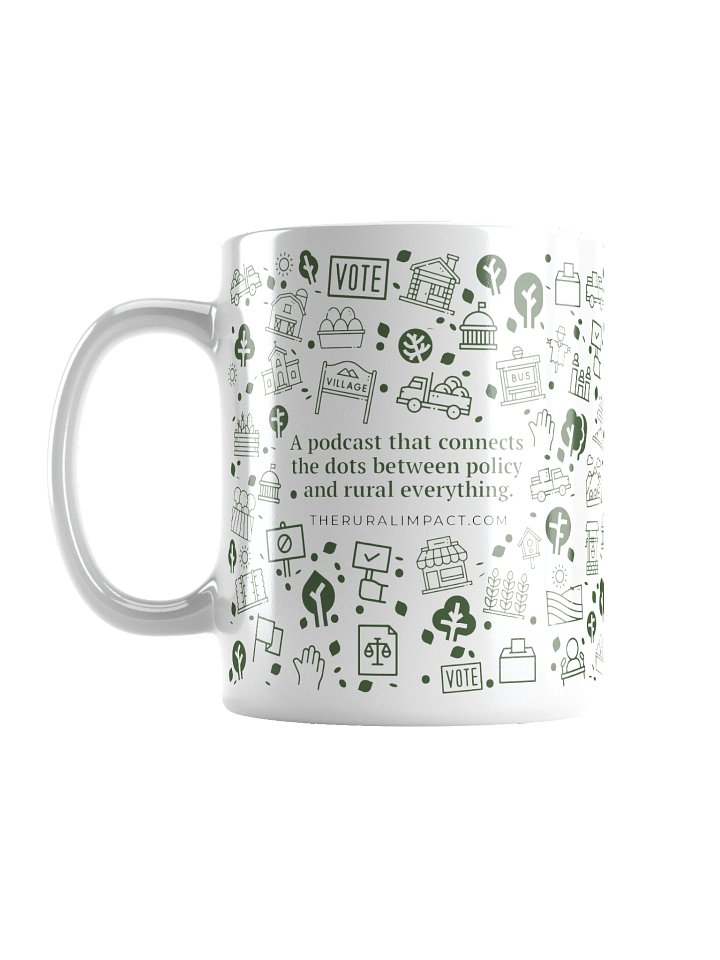 Rural Icons & Dots Logo Mug product image (1)