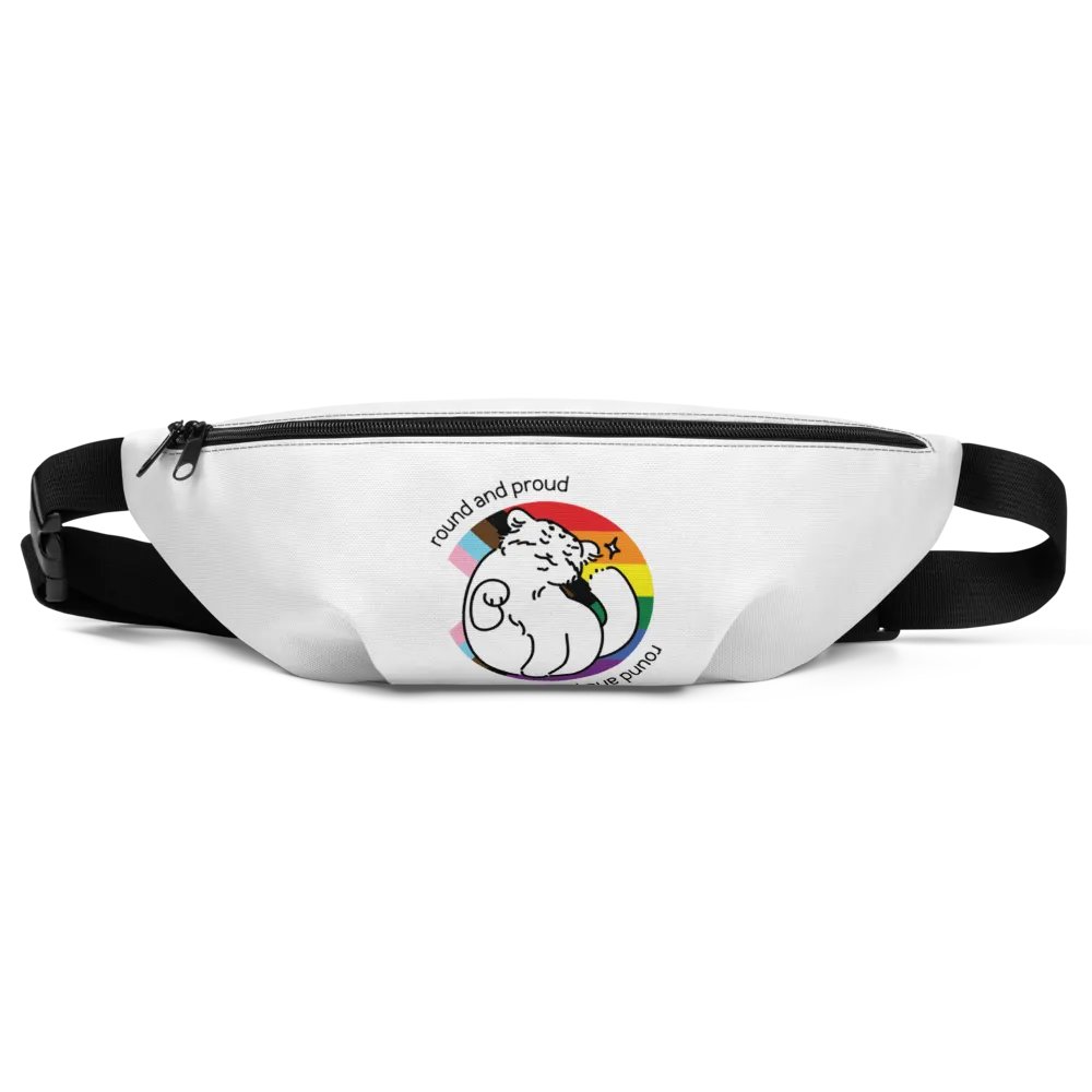 Round and Proud Manul Pride Version - Fanny Pack product image (7)