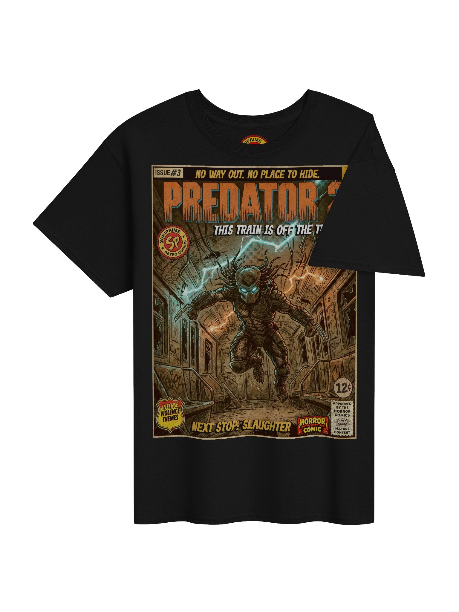 Predator 2 Movie Comic Art T-Shirt product image (4)