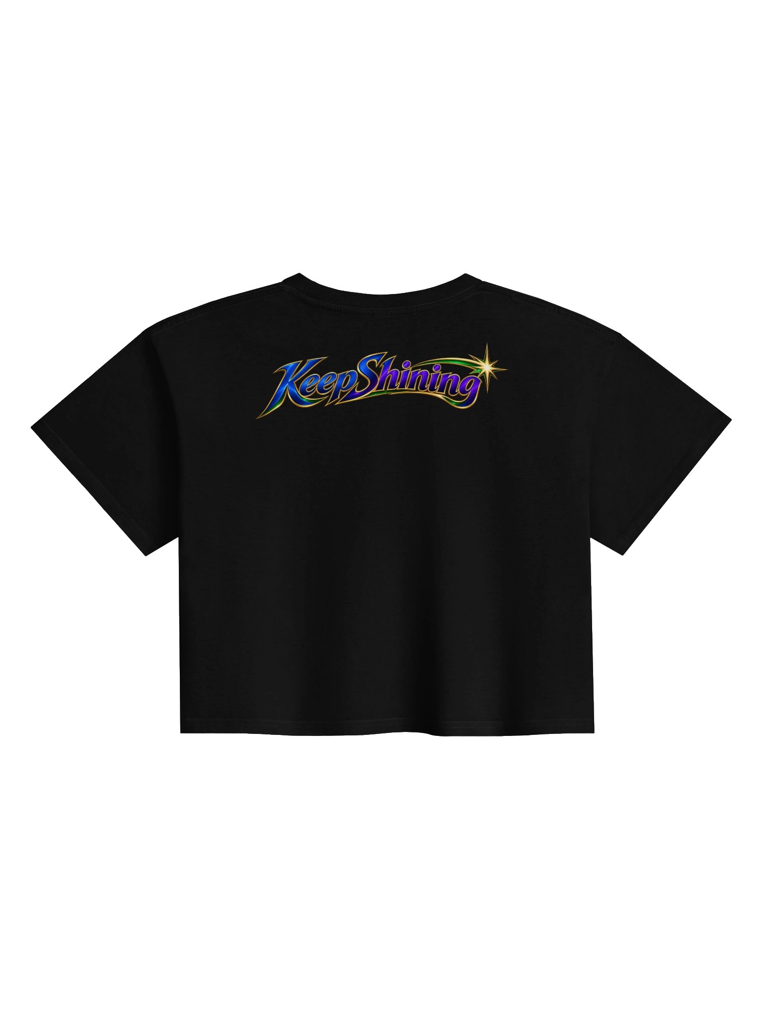 KeepShining Radiant Signature Women’s Crop Tee product image (14)