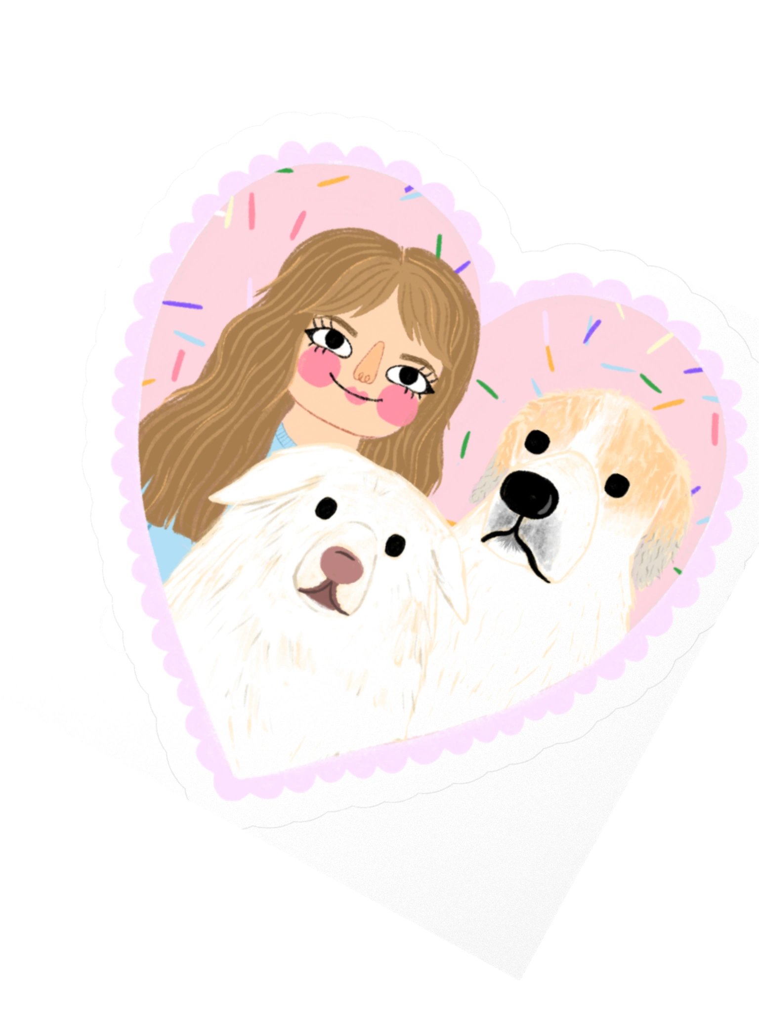 Bubblegum & Dogs Sticker product image (2)