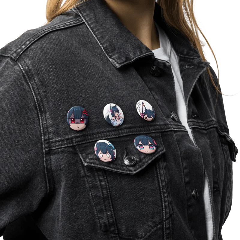 Blue Fox Badges - Pack 2 product image (4)