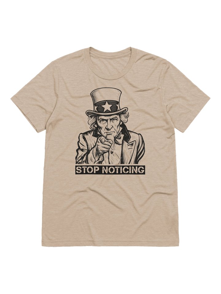 SBS Stop Noticing | Triblend T-Shirt product image (1)