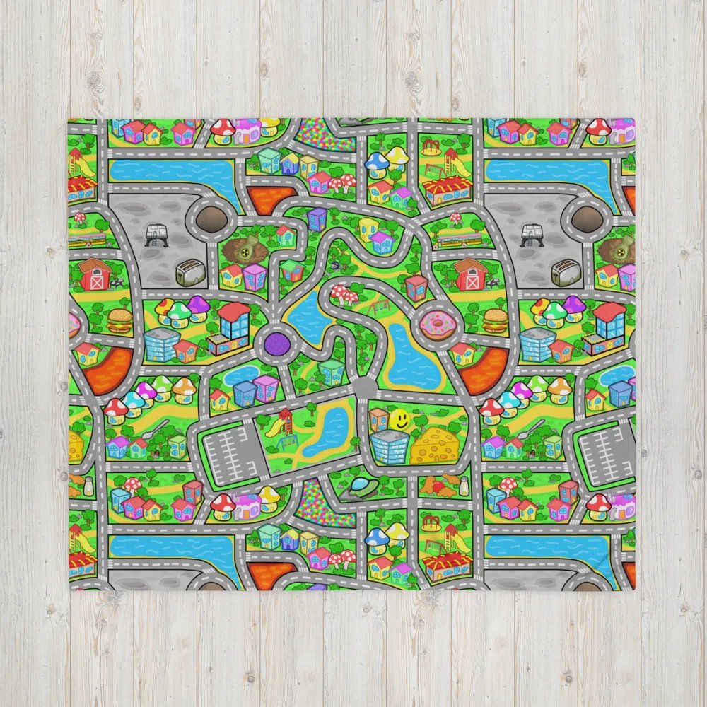 Wacky City Playmat Blanket product image (2)