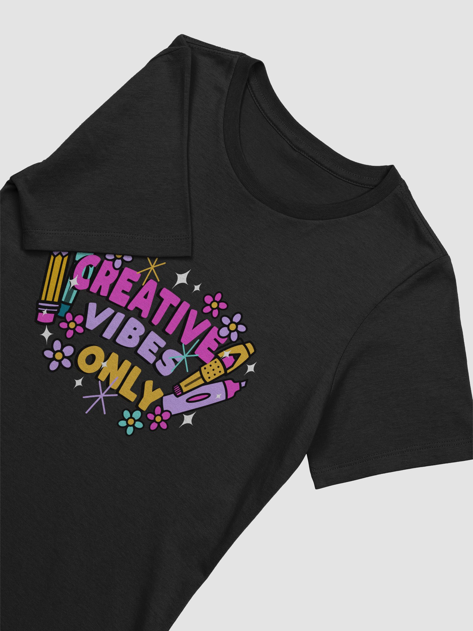 Creative Vibes Only Women's Relaxed Fit T-Shirt product image (23)